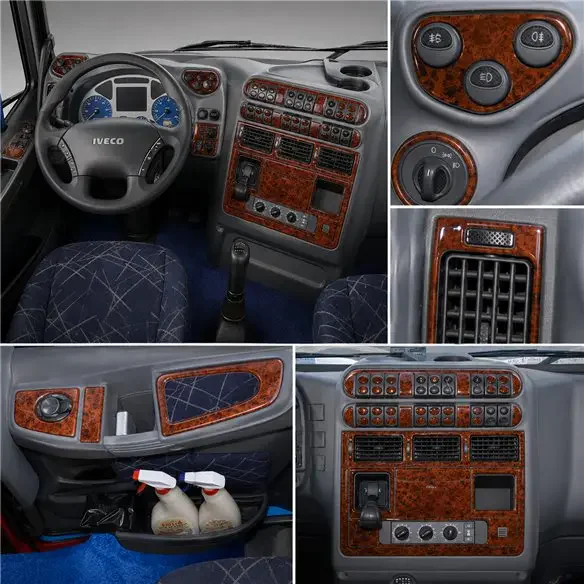 Iveco Stralis 2002-2007 kit cruscotto 3D, 73 pezzi