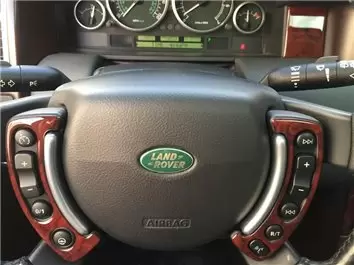 Land Rover Range Rover 2007-2009 Full Set, Automatic Gear Mascherine sagomate per rivestimento cruscotti 