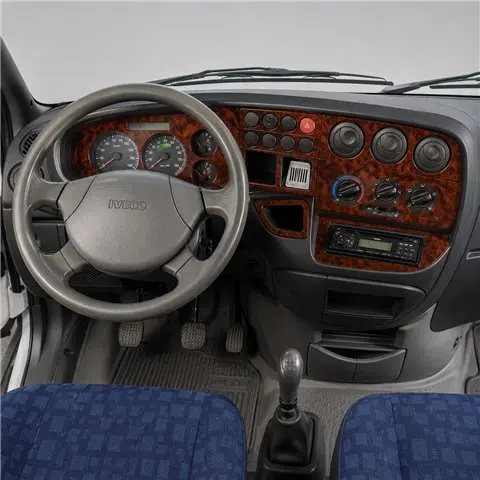 Iveco Daily City 1999-2007 kit cruscotto 3D, 8 pezzi