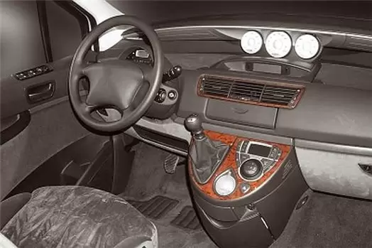 Citroen C8 02.2002 3M 3D Kit rivestimento interno cruscotto Dash Trim Dekor 4 pezzi Citroen C8 02.2002 3M 3D Kit rivestimento interno cruscotto Dash Trim Dekor 4 pezzi