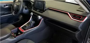 Toyota RAV4 2019-2022 Mascherine sagomate per rivestimento cruscotti 30 Decori