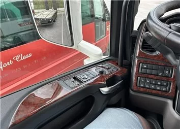 Scania NG-Series ab 2016 Mascherine sagomate per rivestimento cruscotti 17-Decori