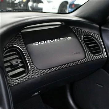 Chevrolet Corvette 1998-2004 Full Mascherine sagomate per rivestimento cruscotti 