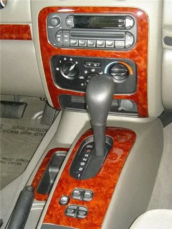 Jeep Liberty 2005-2007 Basic Mascherine sagomate per rivestimento cruscotti Jeep Liberty 2005-2007 Basic Mascherine sagomate per rivestimento cruscotti