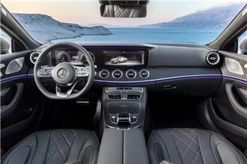 Modello di taglio per rivestimento interno Mercedes-Benz CLS-Class C257 2017 Modello di taglio per rivestimento interno Mercedes-Benz CLS-Class C257 2017