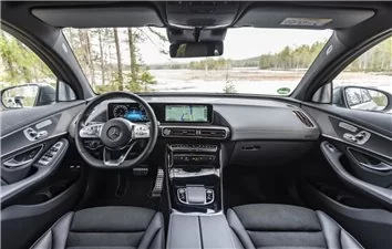 Modello di taglio per rivestimento interno Mercedes-Benz EQC N239 2019 Modello di taglio per rivestimento interno Mercedes-Benz EQC N239 2019