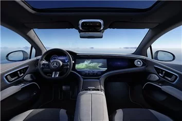 Modello di taglio per rivestimento interno Mercedes-Benz EQS 2021 2