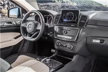 Modello di taglio per rivestimento interno Mercedes-Benz GLE-Class Coupé C292 2015 Modello di taglio per rivestimento interno Mercedes-Benz GLE-Class Coupé C292 2015