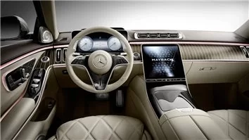 Modello di taglio per rivestimento interno Mercedes-Benz Classe S Maybach X222 2014 Modello di taglio per rivestimento interno Mercedes-Benz Classe S Maybach X222 2014
