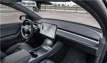 Modello di taglio per rivestimento interno auto Tesla Model Y 2020 Modello di taglio per rivestimento interno auto Tesla Model Y 2020
