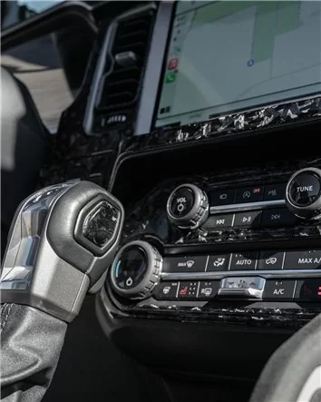 Ford Bronco 2021-2024 Kit di finiture per cruscotto interno 3D Dash Trim Dekor 56 parti Ford Bronco 2021-2024 Kit di finiture per cruscotto interno 3D Dash Trim Dekor 56 parti