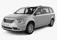 Kit cruscotto Chrysler Town Country | Interni auto Cruscotto Legno