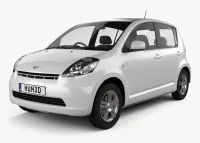Kit cruscotto Daihatsu Sirion | Interni auto Cruscotto Legno