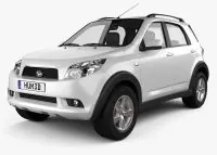 Kit cruscotto Daihatsu Terios | Interni auto Cruscotto Legno