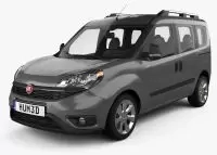 Kit cruscotto Fiat Doblo | Interni auto Cruscotto Legno