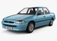 Kit cruscotto Ford Escort | Interni auto Cruscotto Legno