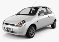 Kit cruscotto Ford Ka | Interni auto Cruscotto Legno