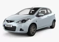 Kit cruscotto Mazda 2 | Interni auto Cruscotto Legno
