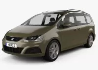 Kit cruscotto Seat Alhambra | Interni auto Cruscotto Legno