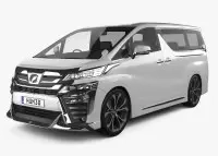 Kit cruscotto Toyota Alphard | Interni auto Cruscotto Legno
