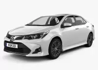Kit cruscotto Toyota Corolla | Interni auto Cruscotto Legno
