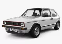 Kit cruscotto Volkswagen VW Golf I | Interni auto Cruscotto Legno