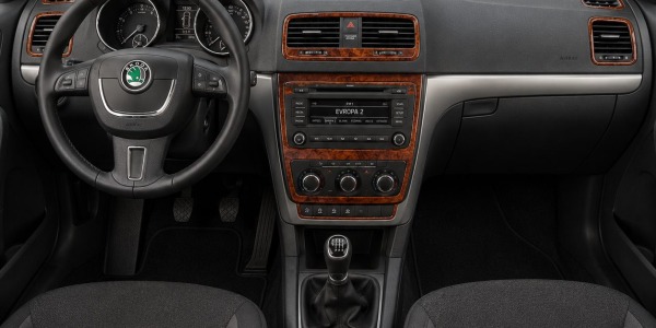 Škoda Yeti dal 2010: il kit cruscotto da 36 pezzi spiegato