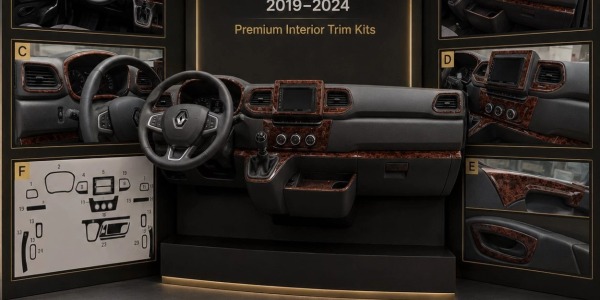 Modanature cruscotto Renault Master / Nissan Interstar: quale kit scegliere?