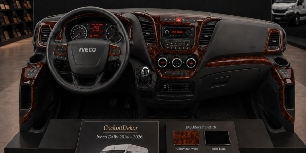 Modanature cruscotto Iveco Daily: quale kit scegliere?
