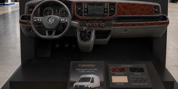 Interni VW Crafter camperizzato: rinnovare la cabina, restaurare i mobili, curare i dettagli