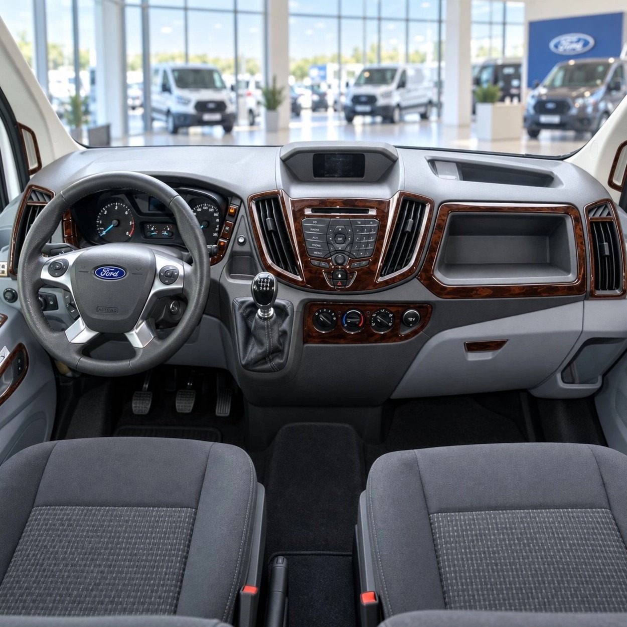 Modanature cruscotto Ford Transit 2014–2019: quale kit scegliere?